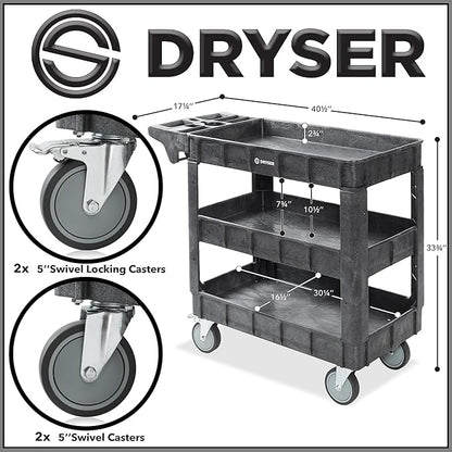 Dryser Utility Cart with Wheels - Image 6