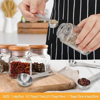 1 1/2 Teaspoon Stainless Steel Single Measuring Spoon - Image 3
