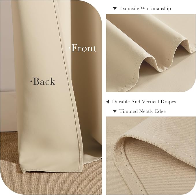PONY DANCE RV Curtains 24 inch Length, Short Drapes - Image 6