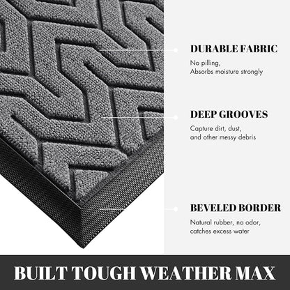 Yimobra 72x24 Indoor Outdoor Runner Rug, Heavy-Duty Waterproof Entrance Mat - Image 4