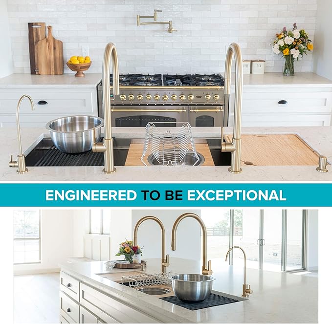 KRAUS Kore 57-inch Undermount Workstation 16 Gauge Single Bowl Stainless Steel Kitchen Sink with 10 Accessories, KWU210-57