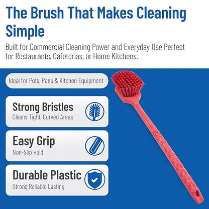 SPARTA 40501EC05 Plastic Large Scrub Brush, Kitchen Brush, Utility Brush - Image 3