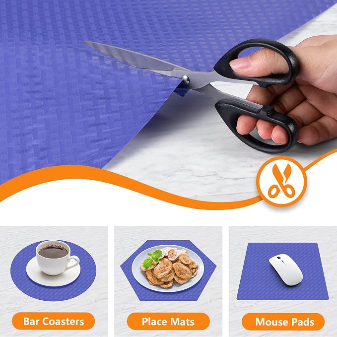 Shelf Liners for Kitchen Cabinets Refrigerator Liners Waterproof Plastic - Image 3