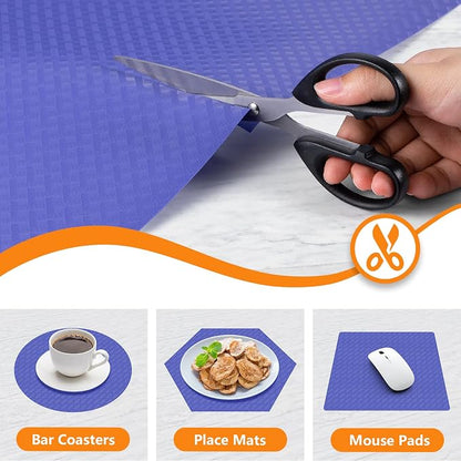 Shelf Liners for Kitchen Cabinets Refrigerator Liners Waterproof Plastic - Image 3