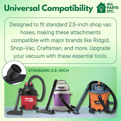 2 1/2 inch Attachments & Accessories 2.5 Wet Dry Vac - Image 4