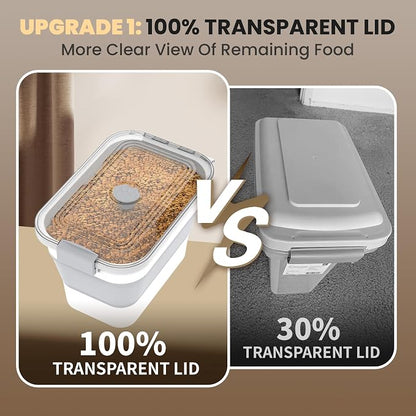 20-23 Lbs Dog Food Storage Container, Collapsible Dog Food Container - Image 4