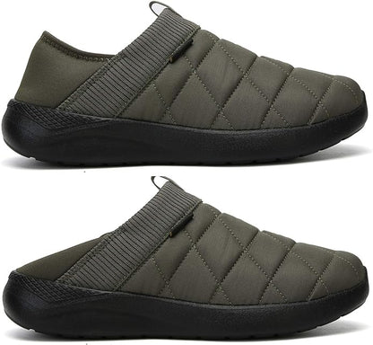 KUBUA Slippers for Men and Womens Indoor House Shoes Plush Slip on Outdoor - Image 2