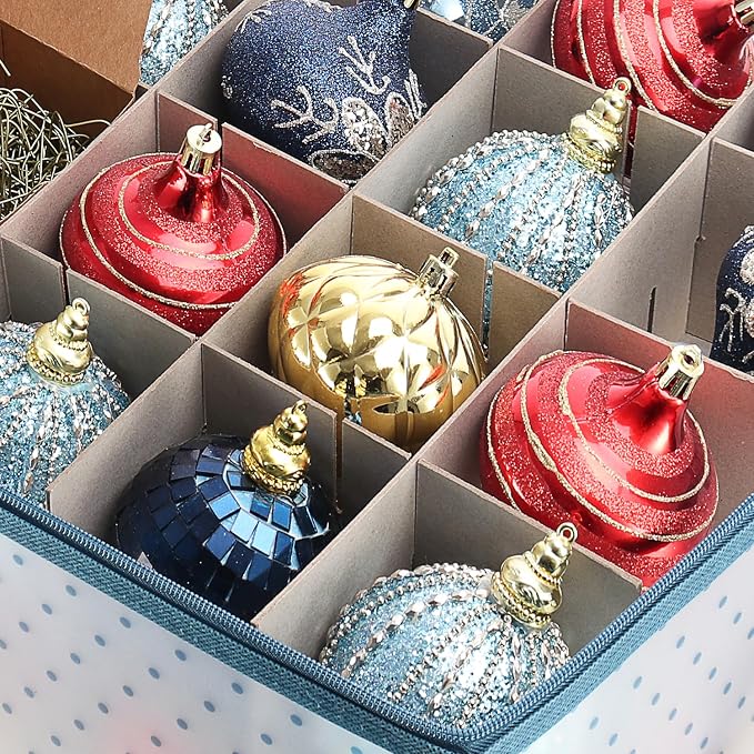 Hearth & Harbor Christmas Ornament Storage Box - Image 5
