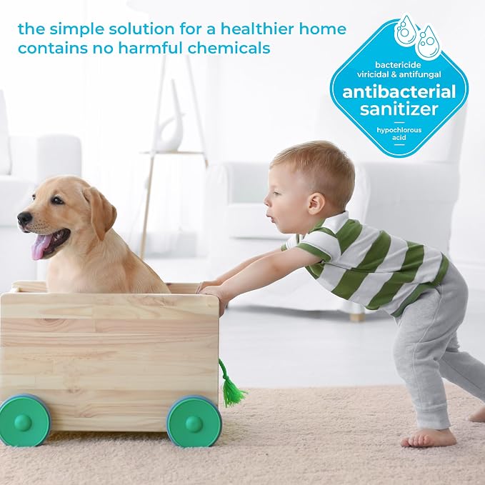 BRIOTECH Sanitizer Disinfectant Hypochlorous, Kill 99.99% of Viruses & Bacteria - Image 8