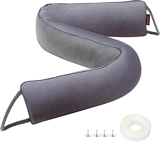 MAGZO Door Draft Stopper, 42 Inch Under Door Draft Blocker Noise Stopper by MAGZO