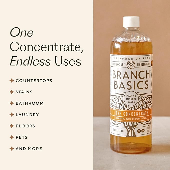 Branch Basics Cleaning Essentials Kit in Glass: All Purpose Cleaner and - Image 2