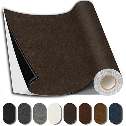 Suede Repair Patch, 17X79 Inch Fabric Large Repair Tape, Self-Adhesive Patches by SHAGOOM