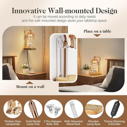 Candle Warmer Lamp with Timer Dimmer, Modern Wax Warmer - Image 4