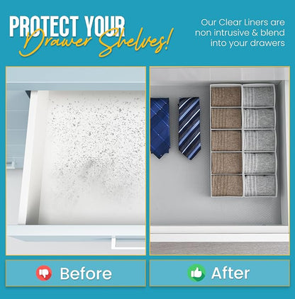 Shelf Liner Drawer Liner for Kitchen Cabinets Non-Adhesive by Linda’s Essentials - Image 5