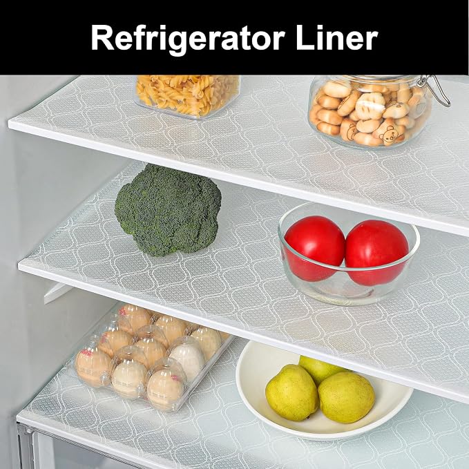 Cooyes Shelf Liner for Kitchen Cabinets Waterproof Kitchen Cupboard Liner - Image 4