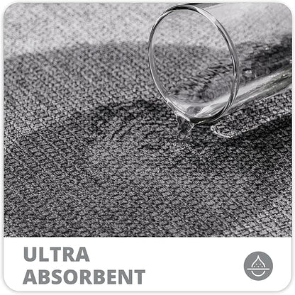 Bathroom Rugs Set 2 Pieces, Thin Bathroom Mats, Toilet Rugs, Quick Dry - Image 4