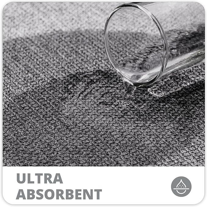 Bath Mat, Ultra Thin Bathroom Runner Rugs, Large Bath Mats - Image 3