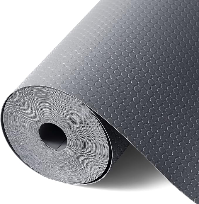 Shelf Liners for Kitchen Cabinets Non-Adhesive, Drawer Mats Liner for Bathroom by SMARTSHELF