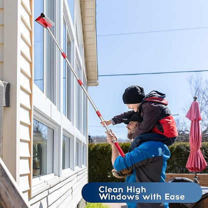 DSV Standard Window Squeegee, 2-in-1 Window Cleaner - Image 3