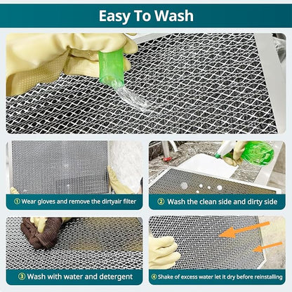 Torjim 16x24x1 MERV8 Air Filter, Washable & Reusable Electrostatic Filter - Image 6