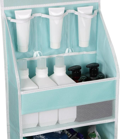 Univivi 6-Shelf Over Door Hanging Organizer Fabric Baby Door Storage - Image 2