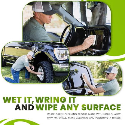 10-Pack Reusable Cleaning Cloths - Image 4
