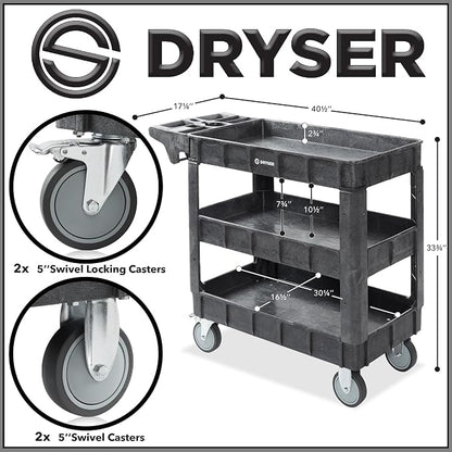 Dryser Utility Cart with Wheels - Image 6