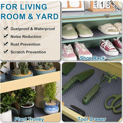Shelf Liners 12 in x 20 ft EVA Drawer Mats, Non-Adhesive Cupboard Pad, Kitchen - Image 6