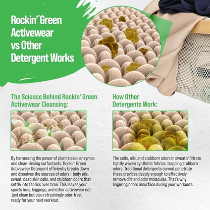 Rockin' Green Laundry Detergent, Plant based, All Natural Laundry Detergent - Image 4