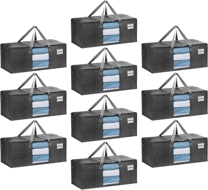 VENO 10 Pack Moving Bags Extra Large Storage Bags by Veno