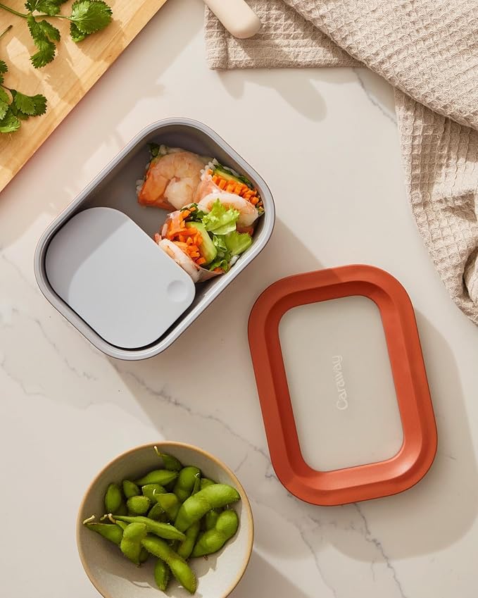 Caraway 6pc Glass Food Storage Set - Image 7
