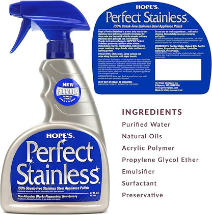 HOPE'S Perfect Stainless Steel Cleaner and Polish - Image 2