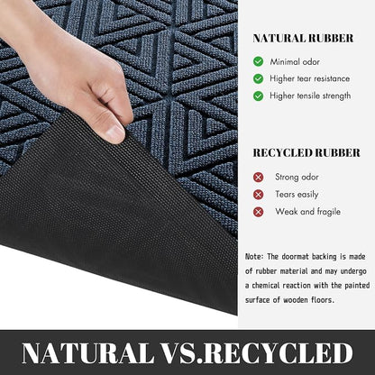 Yimobra Extra Large Door Mat 60x32, All-Weather Waterproof Non-Slip Welcome - Image 5