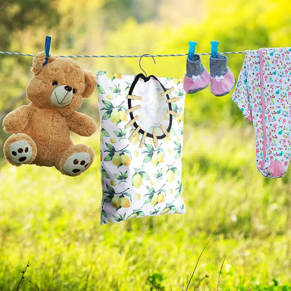 2 Pcs Lemon Clothespin Bag - Image 5
