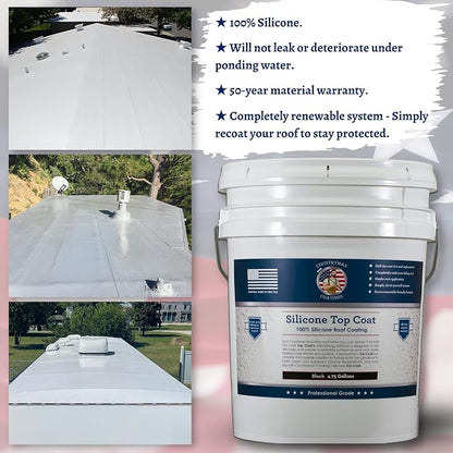 Countryman Coatings 100% Silicone Roof Coating - Image 3