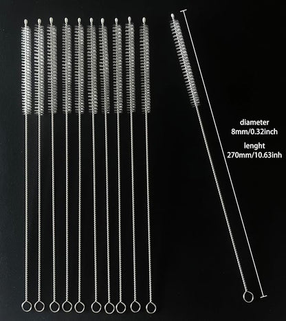 20PCS Straw Cleaner Brush kit, Straw Brush of 8mm-10.6 inch - Image 3