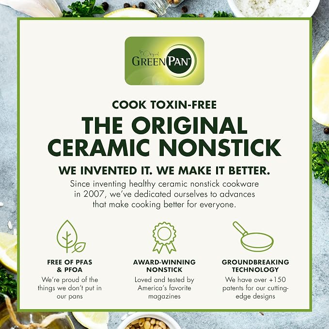 GreenPan Rio Healthy Ceramic Nonstick 2QT Saucepan - Image 4