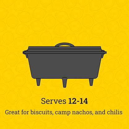 Lodge Boy Scouts of America Cast Iron Camp Dutch Oven, Pre-Seasoned - Image 6