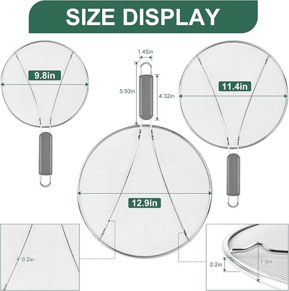 Splatter Screen for Frying Pan - Image 2