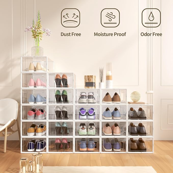 Secret Space 12 Pack XX Large Shoe Storage Organizer - Image 2