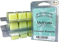 Our Own Candle Company Premium Wax Melt, Coconut Banana, 6 Cubes, 2.4 oz (4 Pack)