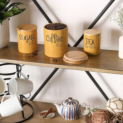 DII Kitchen Accessories Retro Collection, Canister Set, 3 Piece - Image 4