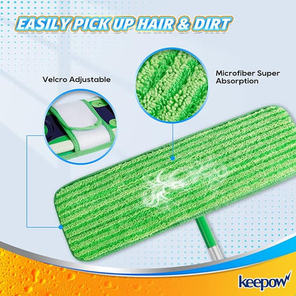 KEEPOW XL Dry Sweeping Cloths for Swiffer XL, Dry Refills for Swiffer XL Mop - Image 4