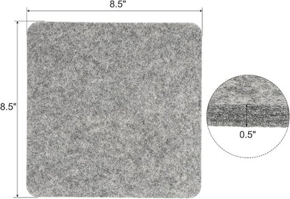PATIKIL Wool Pressing Mat, 8.5" x 8.5" Wool Ironing Pad Blanket 0.5" Thickened - Image 2