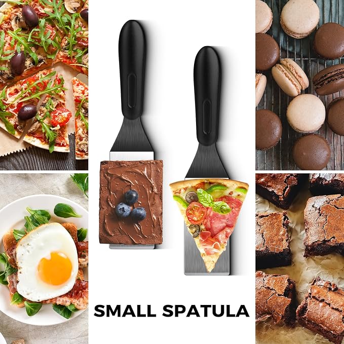 Small Spatula 4 PCS, Mini Serving Spatula - Image 2