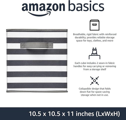 Amazon Basics Collapsible Fabric Storage Bins - Image 2