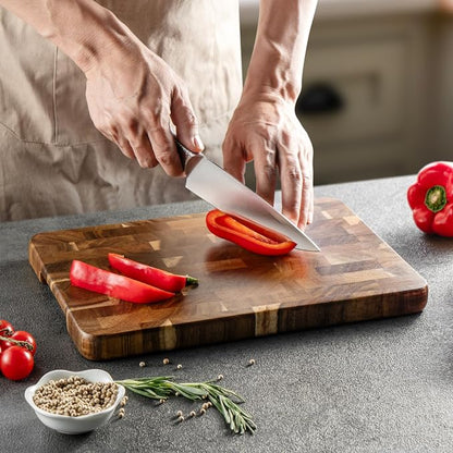 James.F End Grain Cutting Boards, Wooden Cutting Board - Image 9