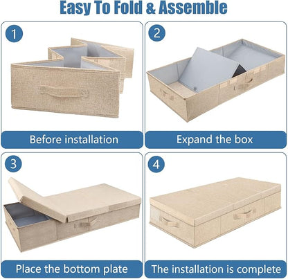 Underbed Storage Containers Bin - Image 3
