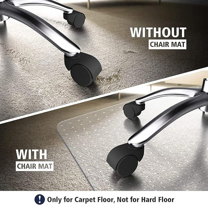 Azadx Chair Mat for Carpet 48"x 36" - Image 2