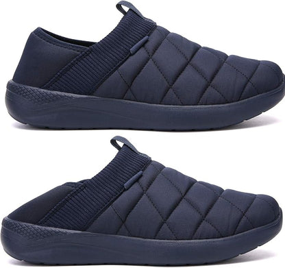 KUBUA Slippers for Men and Womens Indoor House Shoes Plush Slip on Outdoor - Image 2